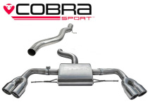 Audi TTS 2.0 TTS (Mk2) (Quattro) Coupe 08- Catback Sportavgassystem (Ej Ljuddämpat) Cobra Sport